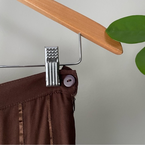 Temptation Boho Fairycore Peasant Midi Skirt Brown Size Medium - Picture 3 of 6